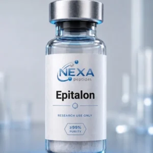 Epitalon: vial de péptido de investigación en México – Nexa Peptides